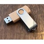 Stick Memorie USB lemn+metal 8gb, USBL8